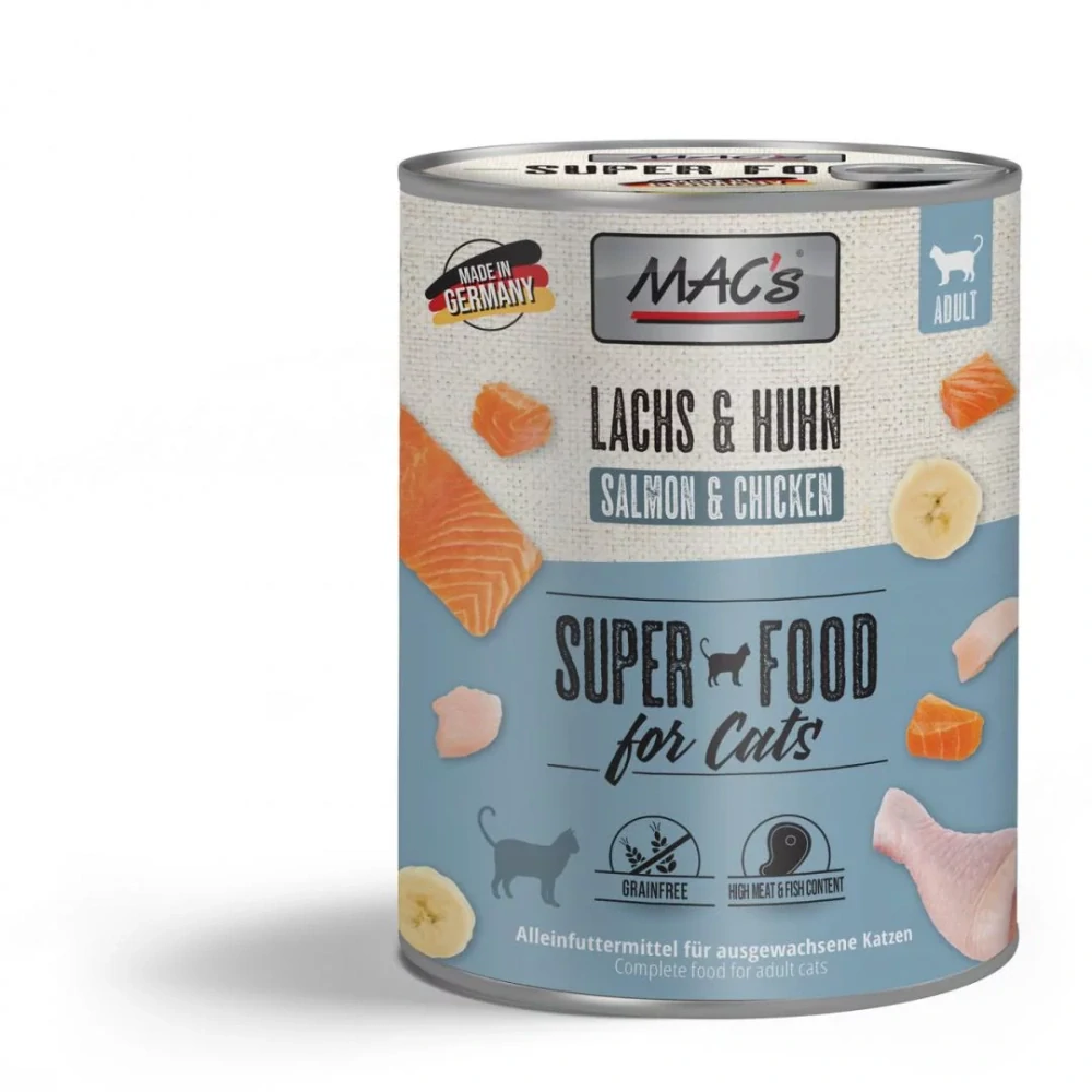 MAC´s - Losos, kuře (400g)